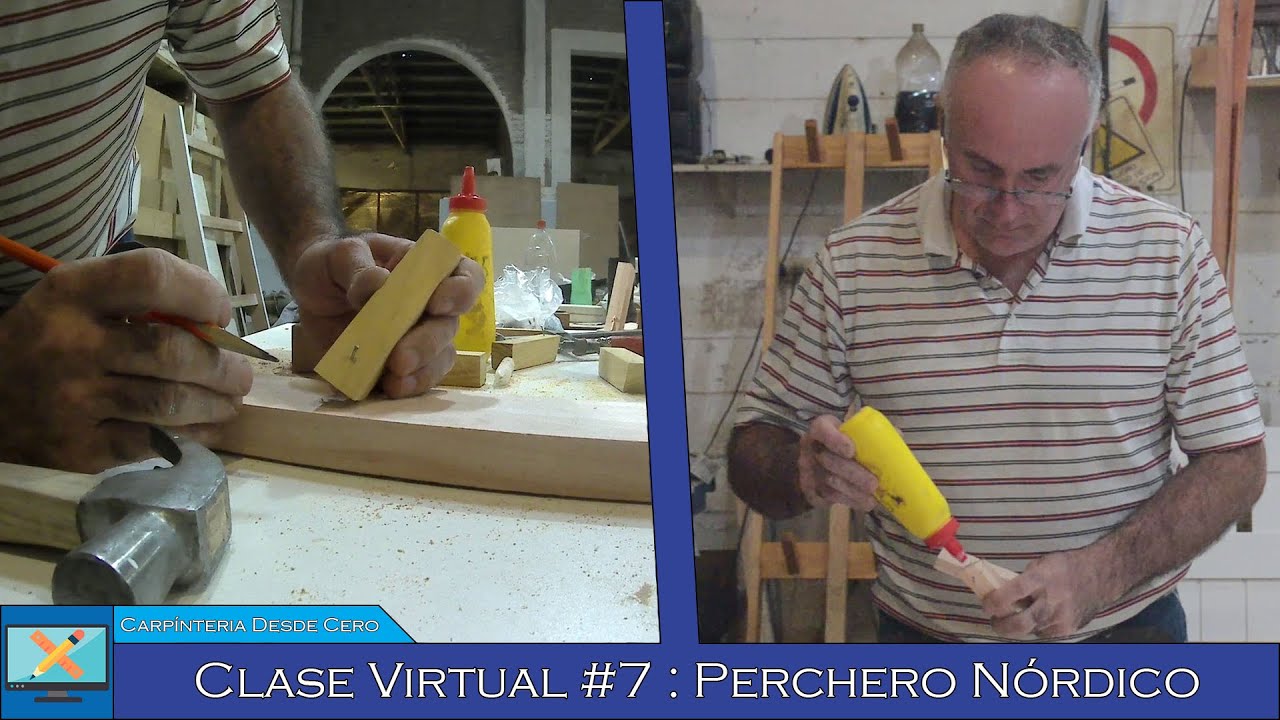 Perchero Nórdico Sencillo y Encantador para Decoraciones Simples 📐💪🔨