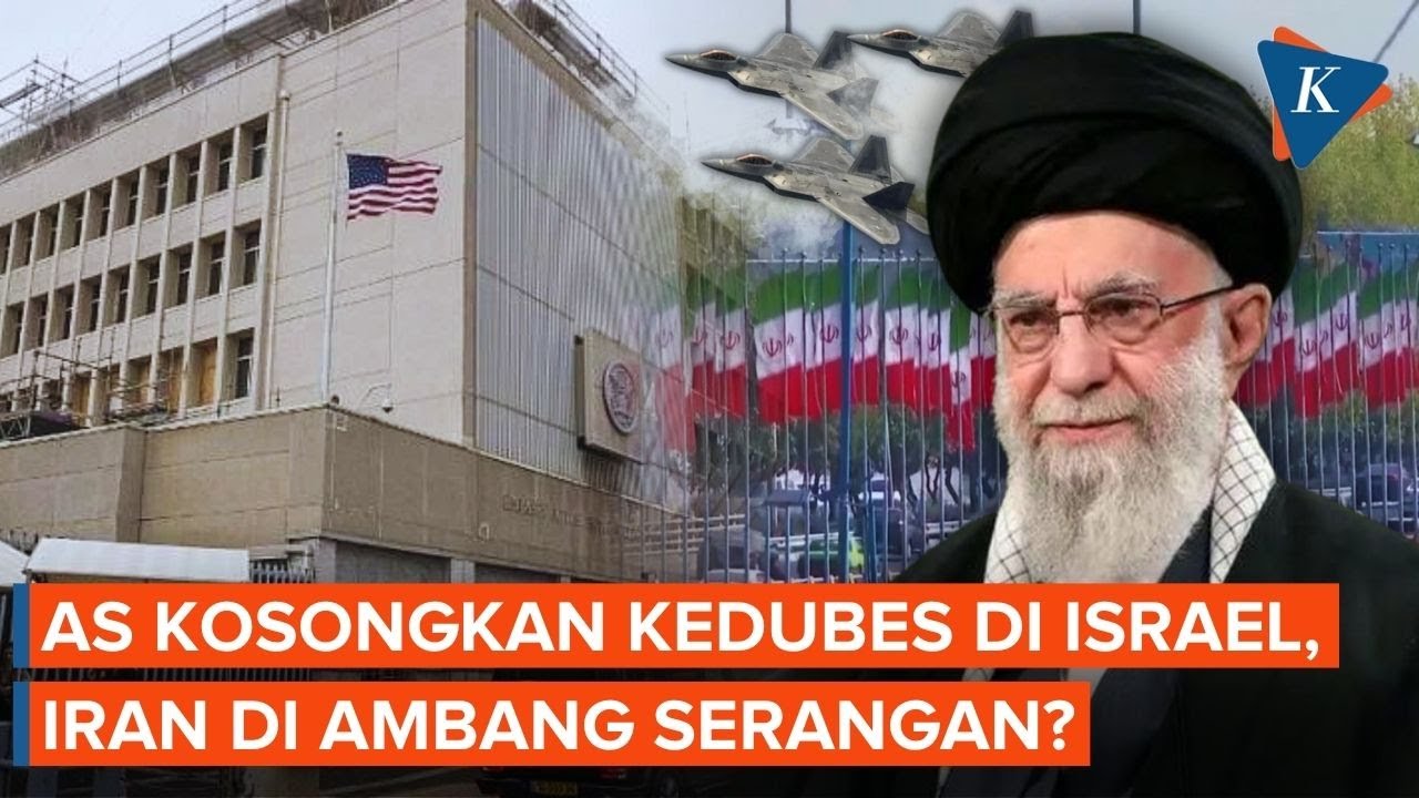AS Mulai Kosongkan Kedubes di Israel, Serangan ke Iran Makin Dekat?