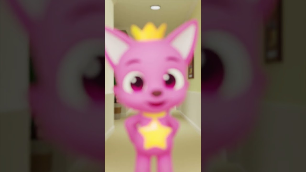Emoji🫶 can make you look at me! #pinkfong  #emoji #shorts