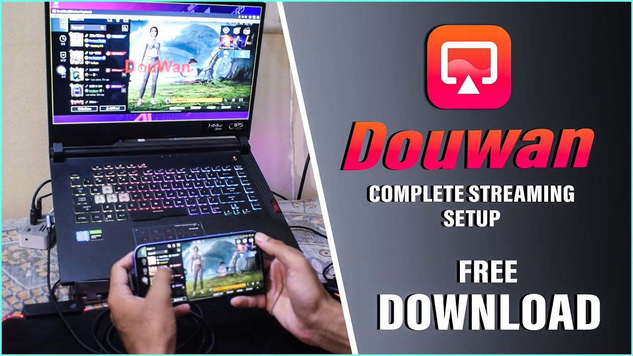 Stream With Douwan | Complete 2k/4k Setup | Support Android/ios_Best Livestream Setup