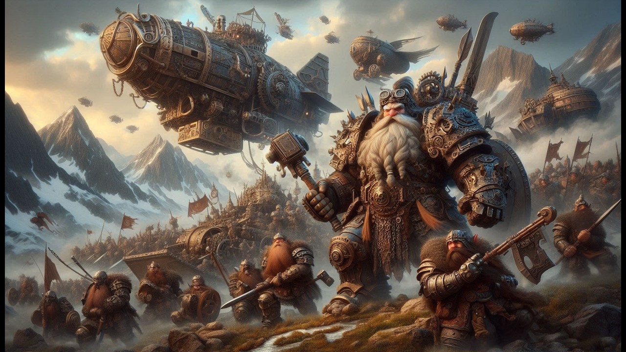Unbelievable Battle: Dwarfs vs Chaos Dwarfs / Total War Warhammer 3