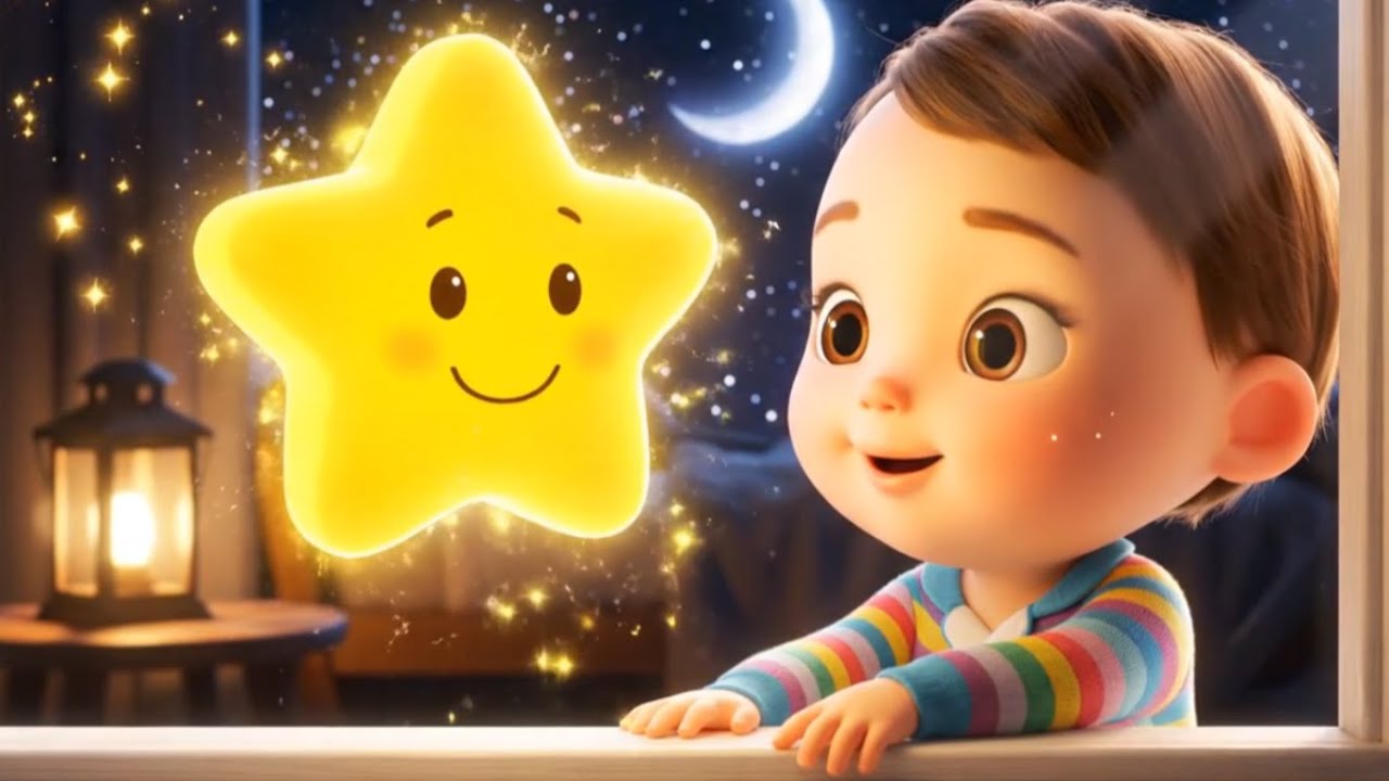 💤 Twinkle Twinkle Little Star Lullaby | Soft Sleep Song That Never Fails