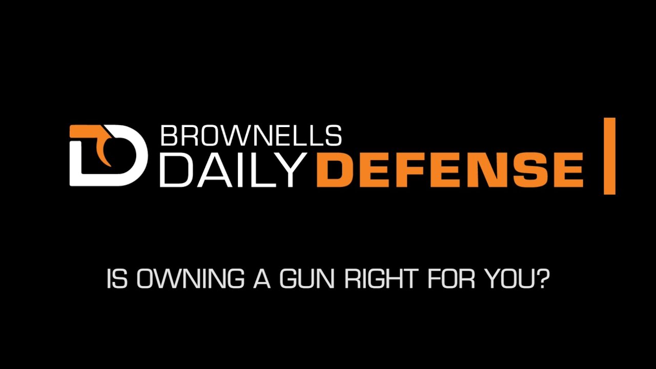 Daily Defense #3: Is Owning a Gun Right for You?