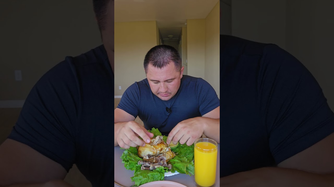 привет. мукбанг курица сок овощи мукбанг вкусно 😋