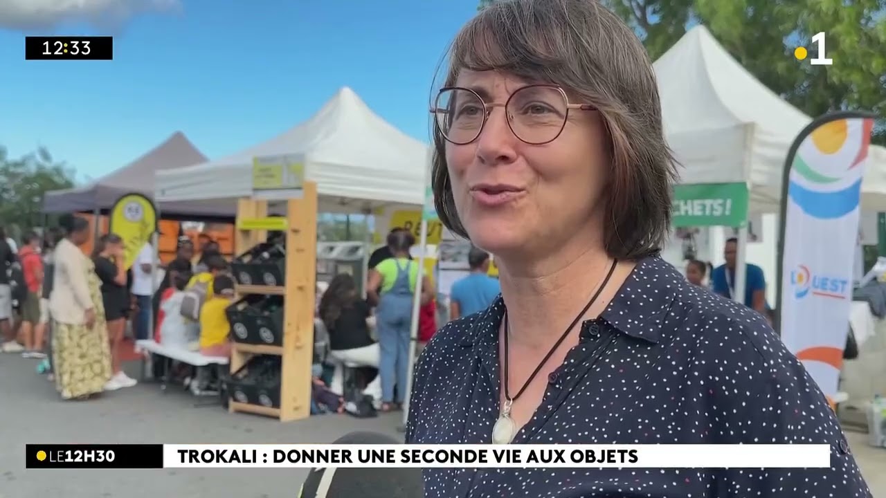 REUTILIZ dans le JT de Réunion la 1ère - 23/07/2025