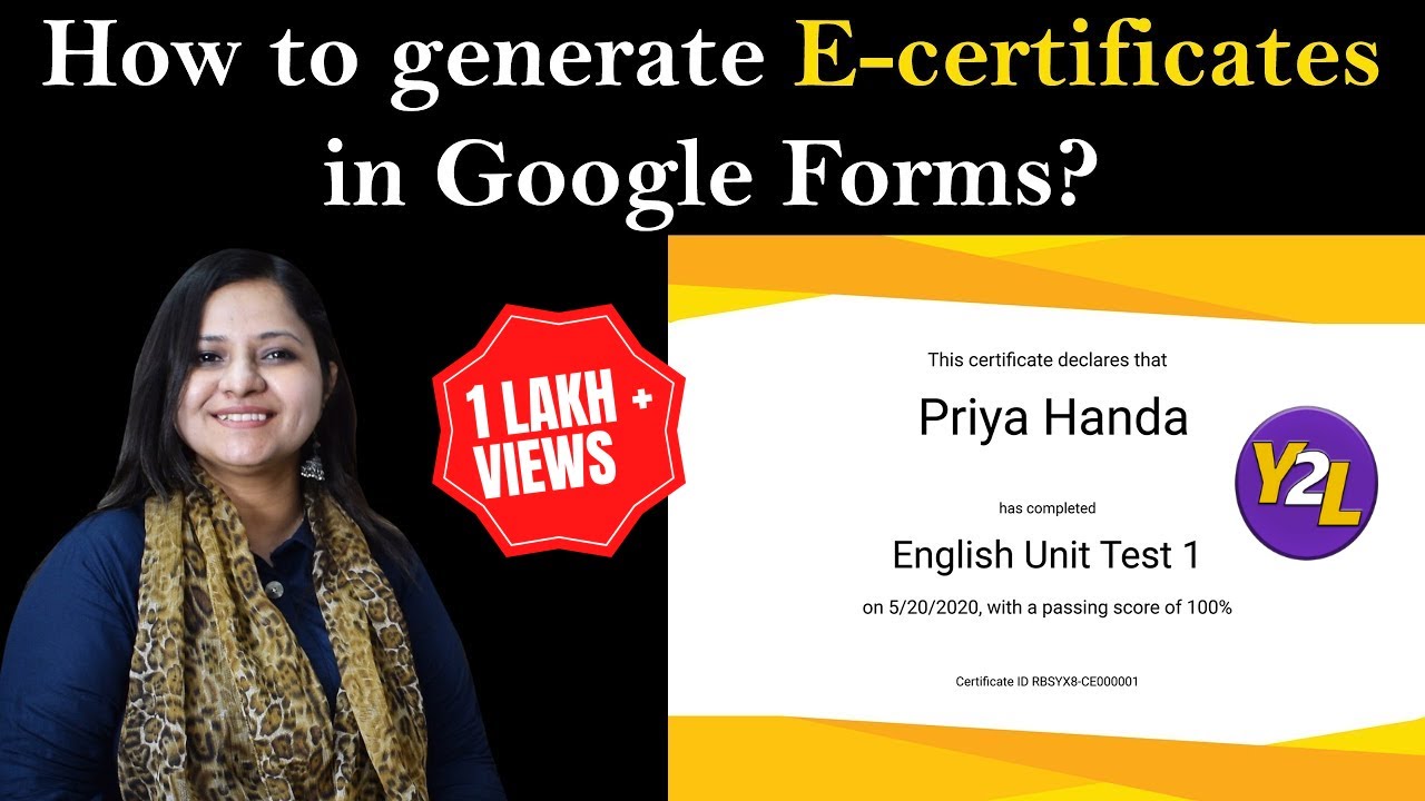 Как сгенерировать электронные сертификаты из Google Form