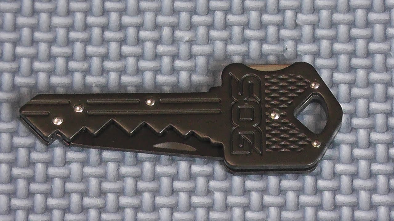SOG Key Knife Review & Quick tour of the Gear Obsession Cave w/Updated Equipment