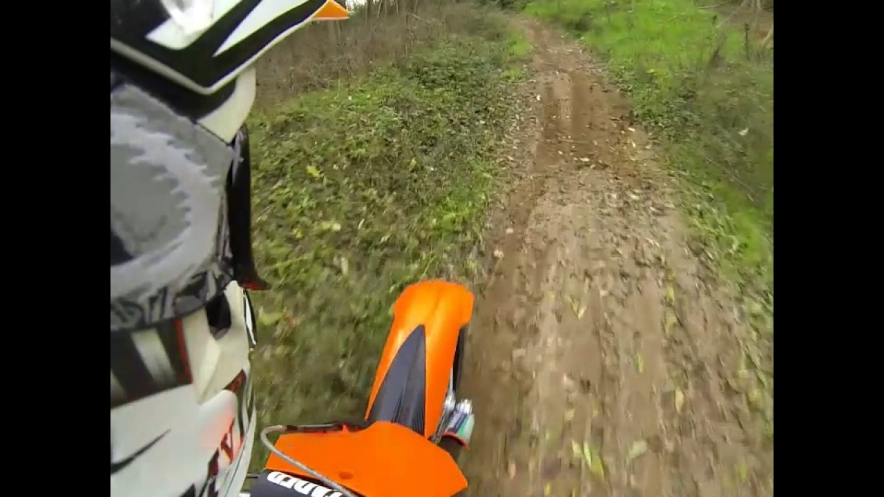 Ktmh sxf 450 on board in tromello park