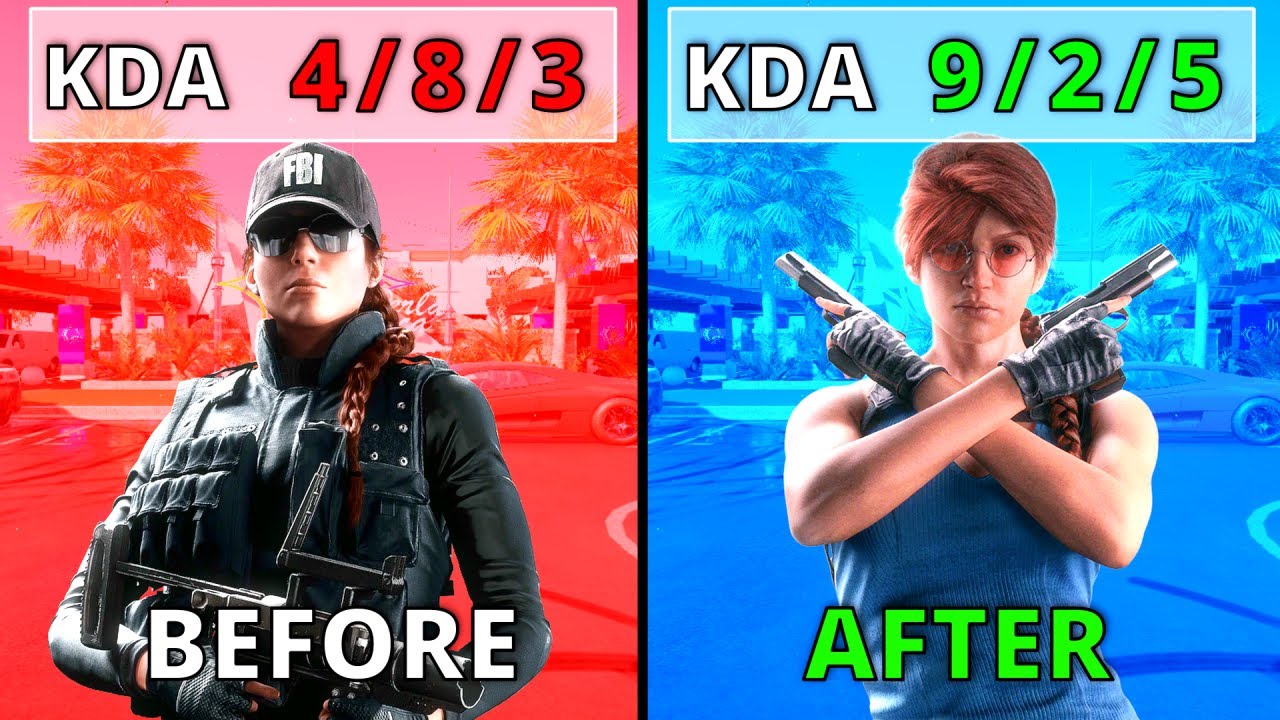 10 STEPS To IMPROVE KD in Rainbow Six Siege