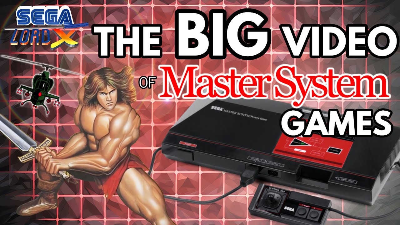The Big Video of Sega Master System Games - Nearly 100 Titles!