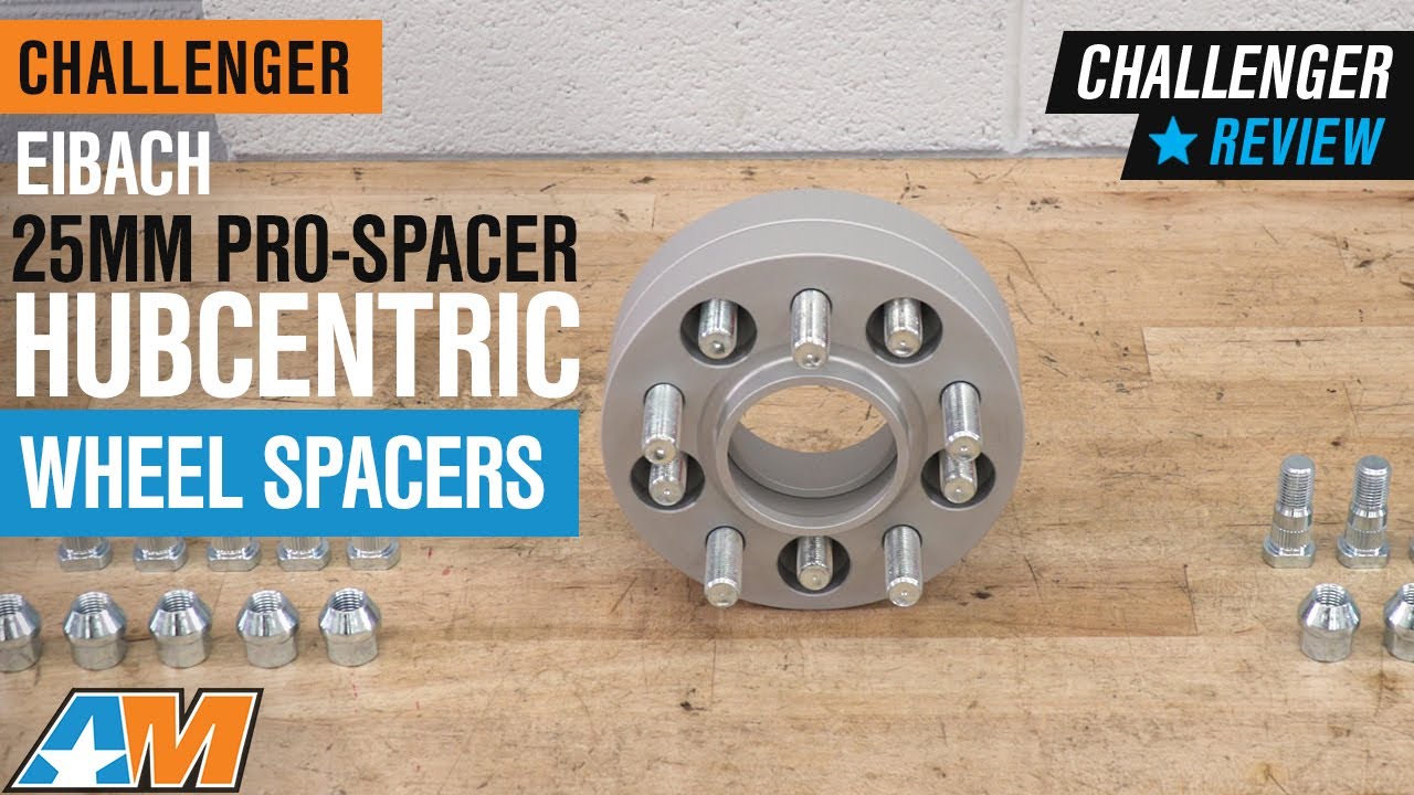 2008-2021 Challenger Eibach 25mm Pro-Spacer Hubcentric Wheel Spacers Review