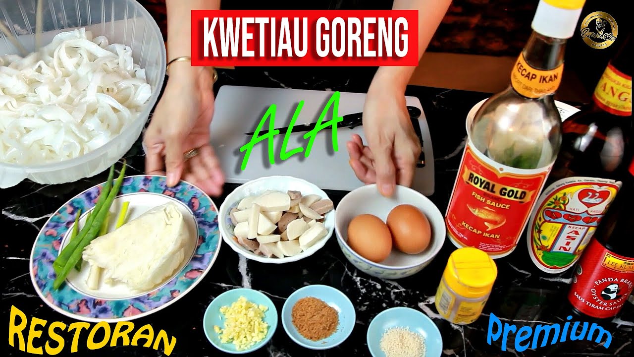 Kwetiau Goreng - ala restoran