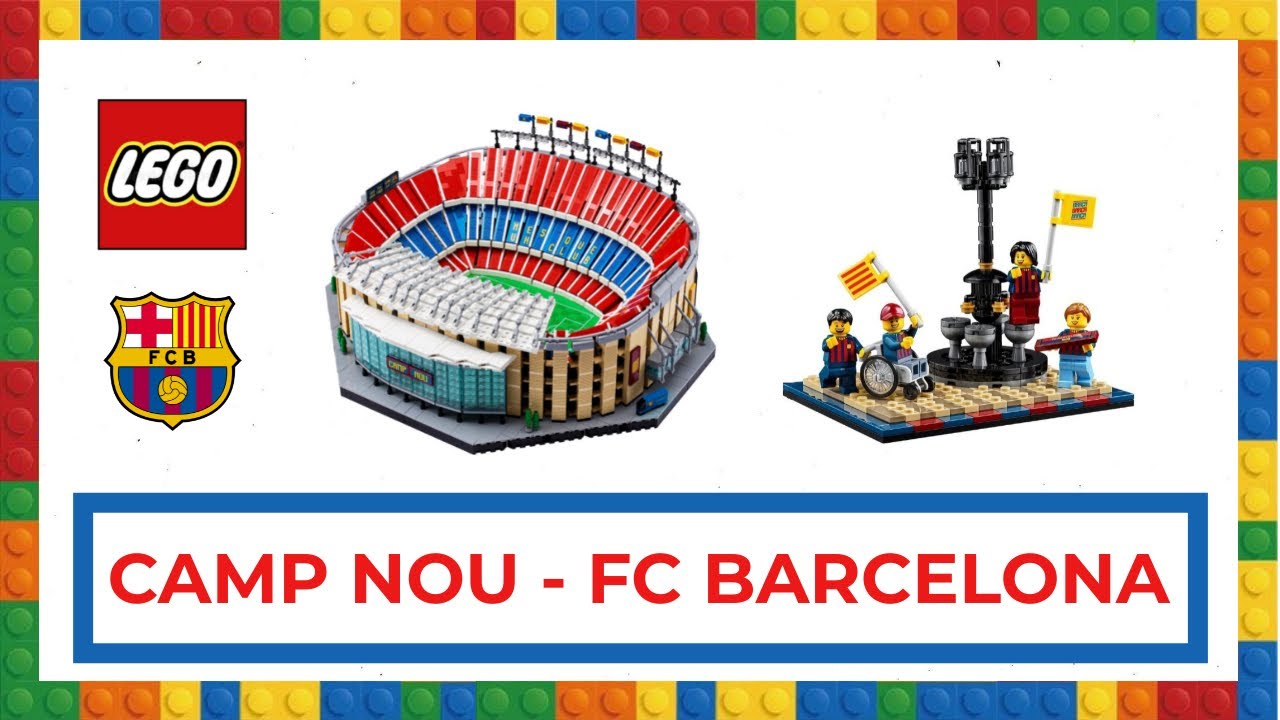 LEGO Camp Nou - FC Barcelona - Creator Expert 10284 - ¡Review en español!