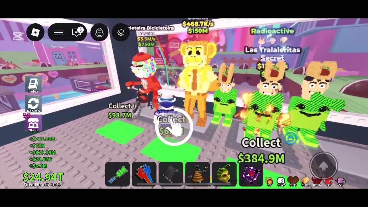 I CRACKED ALL THE NEW TWELVE BRAINROT IN VALENTINE UPDATE ❤️ FAIQU GAMING 😍❤️