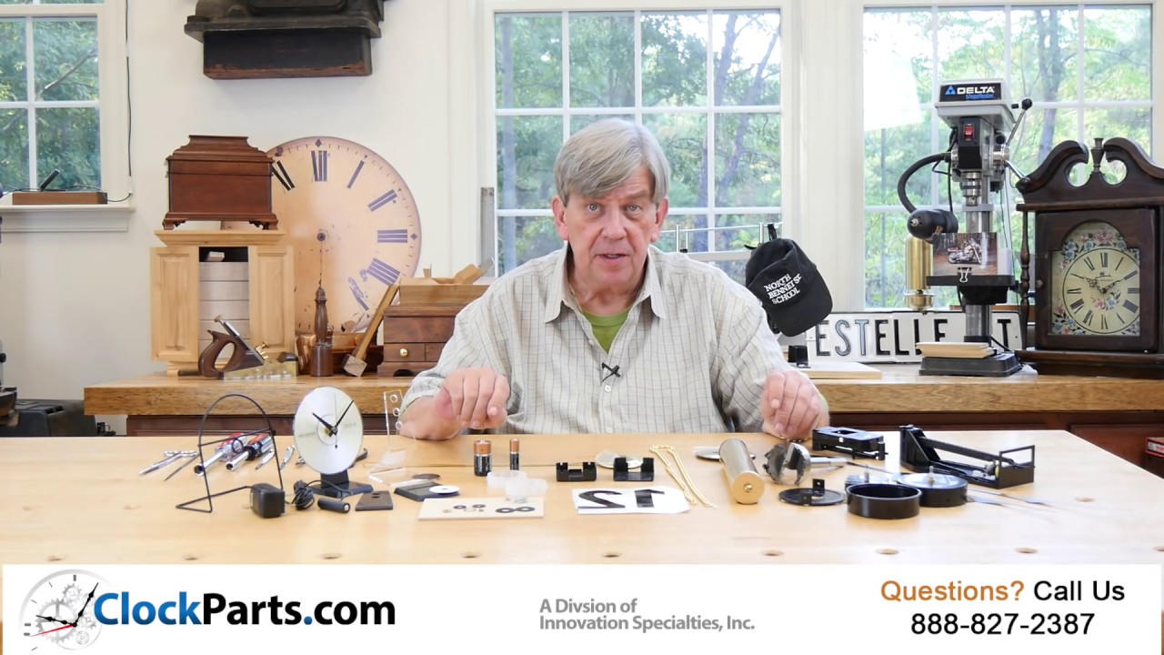 Clock Accessories for Clock Making and Replacement Parts