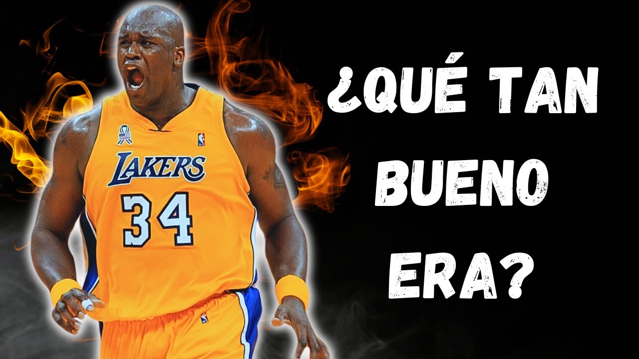 ¿QUÉ TAN BUENO ERA SHAQUILLE O'NEAL?💪