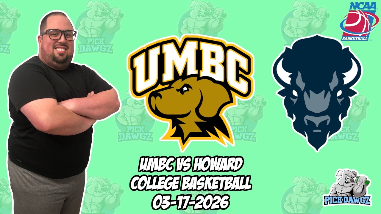 UMBC против Howard 17.03.2026 Бесплатные прогнозы и ставки на студенческий баскетбол | Прогноз NCAAB