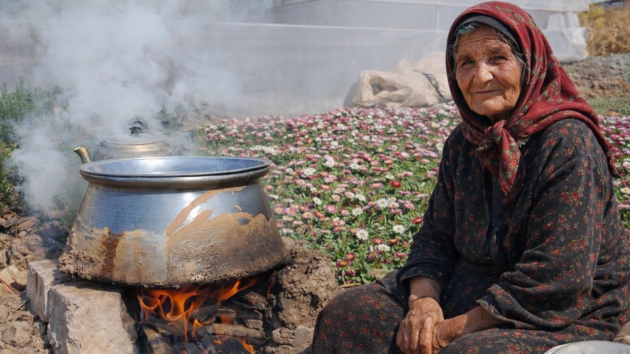 Authentic Village Life: Traditional Cooking Over Fire | Rural Life