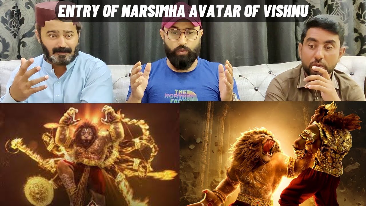 Pakistani Reaction on Mahavatar Narsimha part 12 - Entry of Narsimha Avatar of vishnu