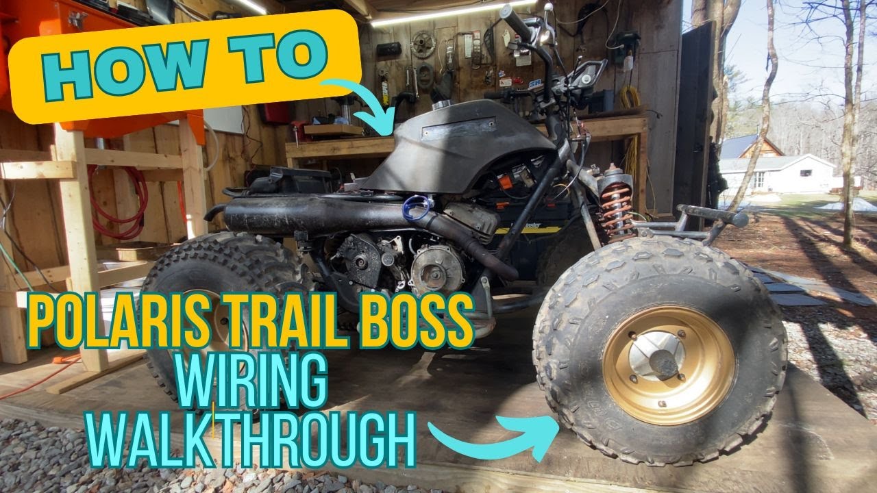 Why Your Polaris Trail Boss Won't Start - Wiring Harness and Spark Test Guide