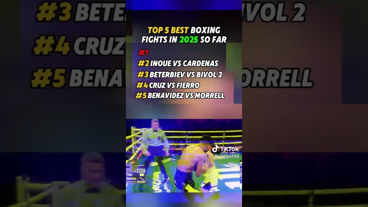 TOP 5 BEST BOXING FIGHTS IN 2025 SO FAR 