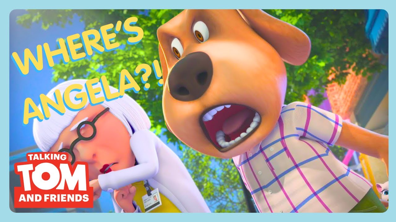 ANGELA'S GONE MISSING! 😲 | Talking Tom & Friends | Fun Cartoons For Kids | WildBrain Max