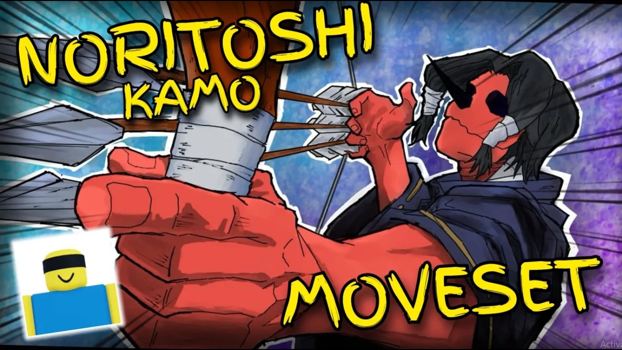 NORITOSHI KAMO || JJS Skill Builder Moveset