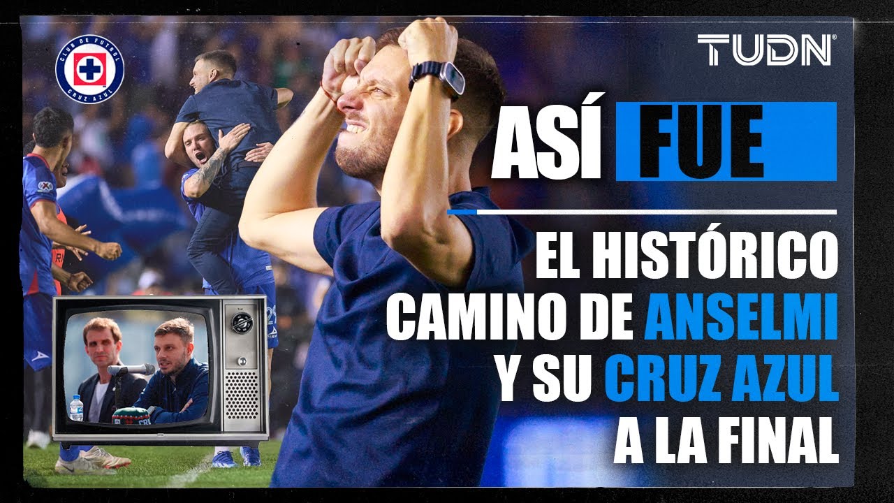 ASÍ FUE: Anselmi llegó ABUECHEADO... Hoy tiene a Cruz Azul en LA GRAN FINAL | TUDN