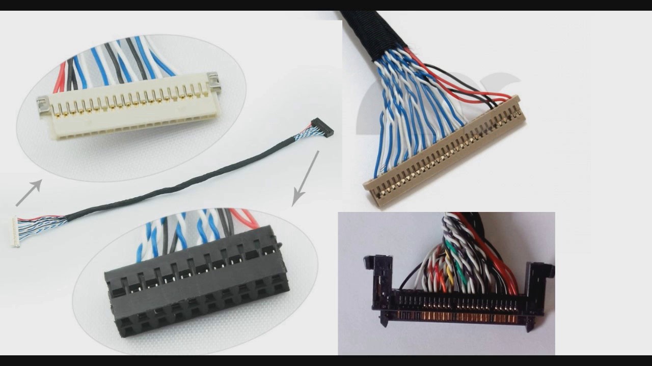 TV LCD 26   Transmissão LVDS parte 2   cabo