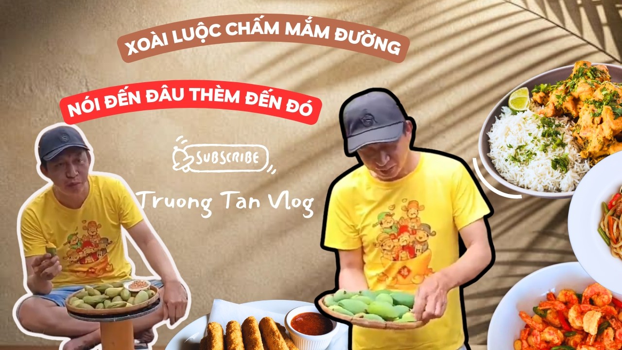 KÝ ỨC TUỔI THƠ: MÓN XOÀI NON LUỘC MẮM ĐƯỜNG 