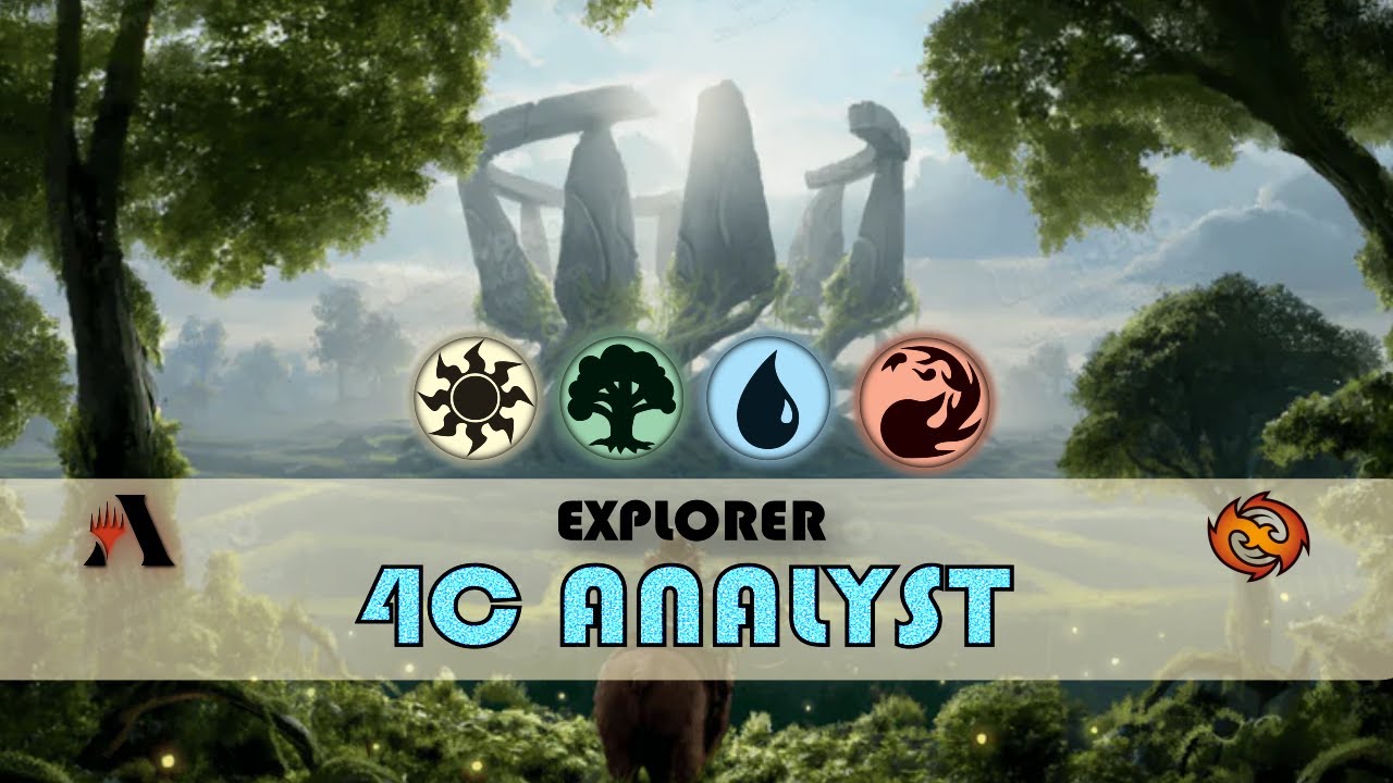 ⚪🟢🔵🔴 4C Analyst | Explorer/Pioneer - MTG Arena | TDM - Bo3