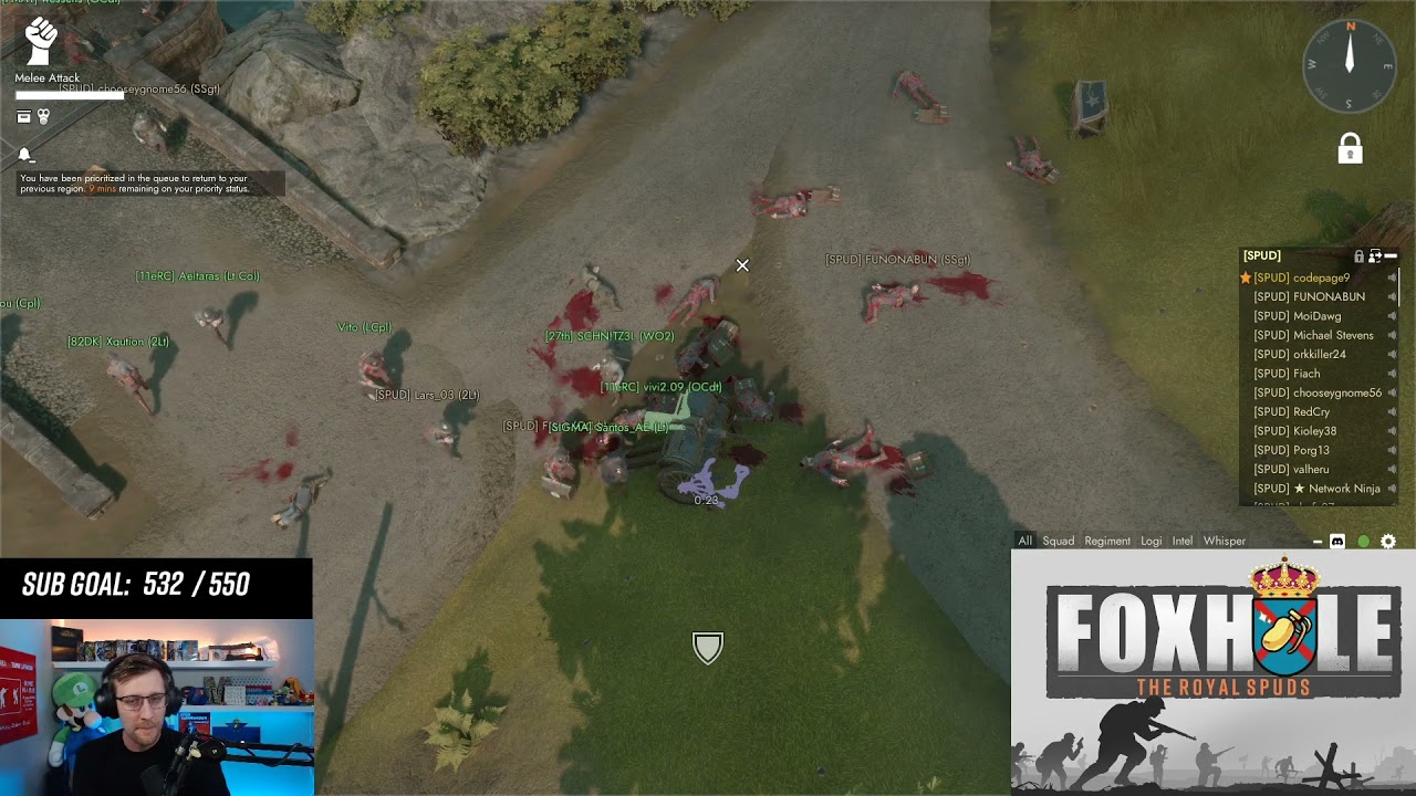 MoiDawg raging on stream about Foxhole part 3