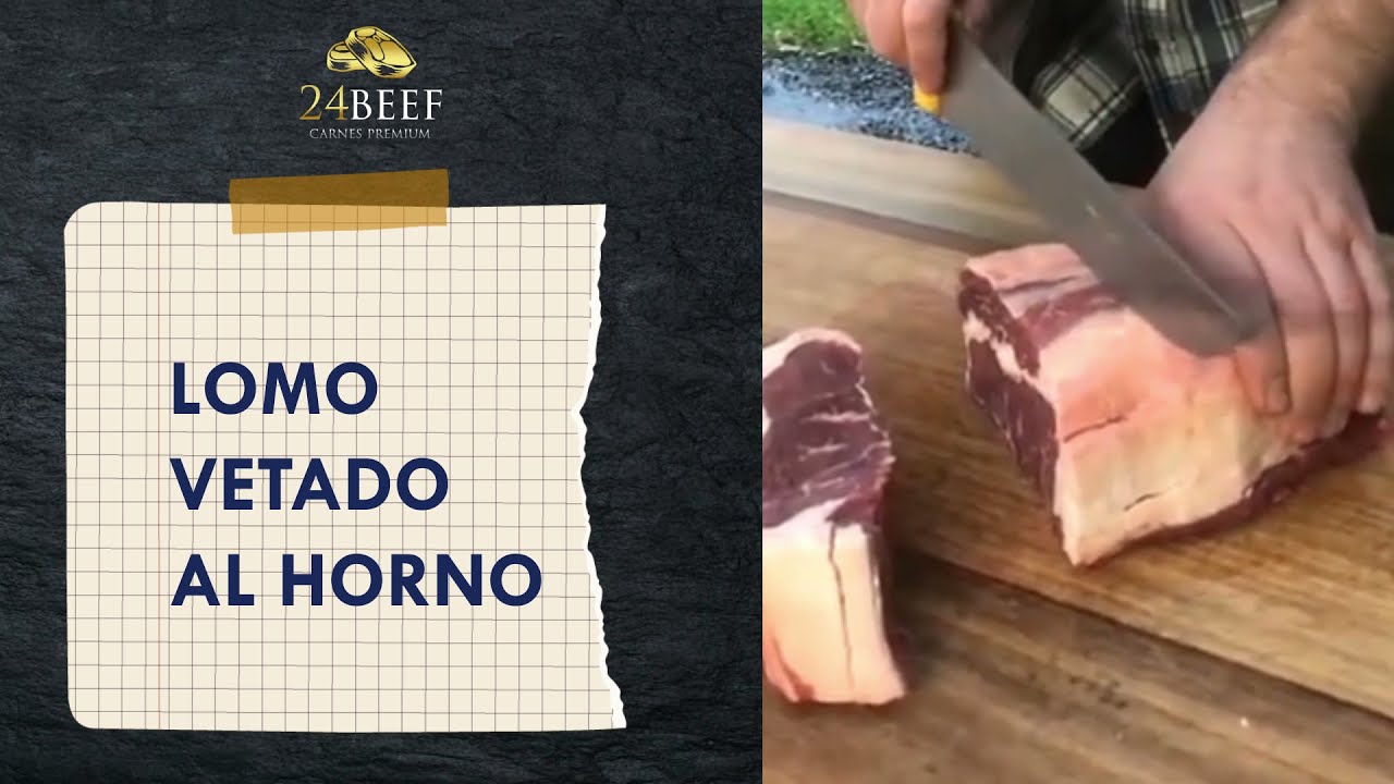 24BEEF 🥩 Prepara junto a nosotros un delicioso #LomoVetado al horno 😛