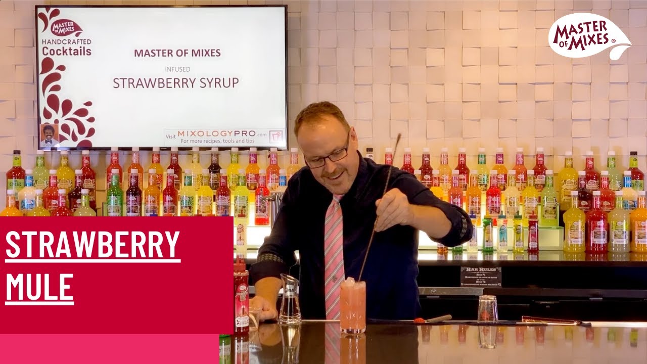 How to Make the Strawberry Mule