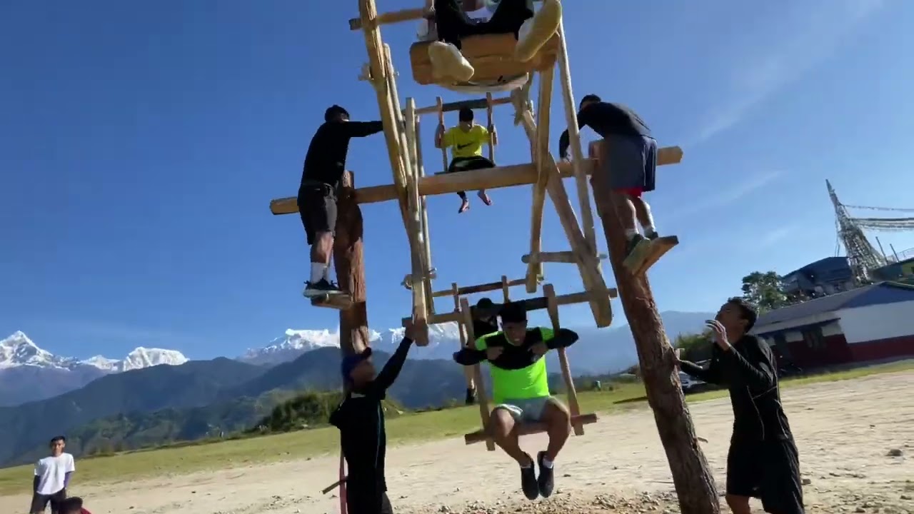 Dashain vibes in Pokhara l Kaun Danda l Must visit place l Tourist attractions #annapurna #hills