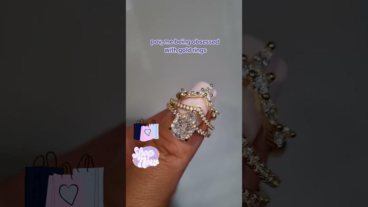 Shiny new silver rapunzel ring