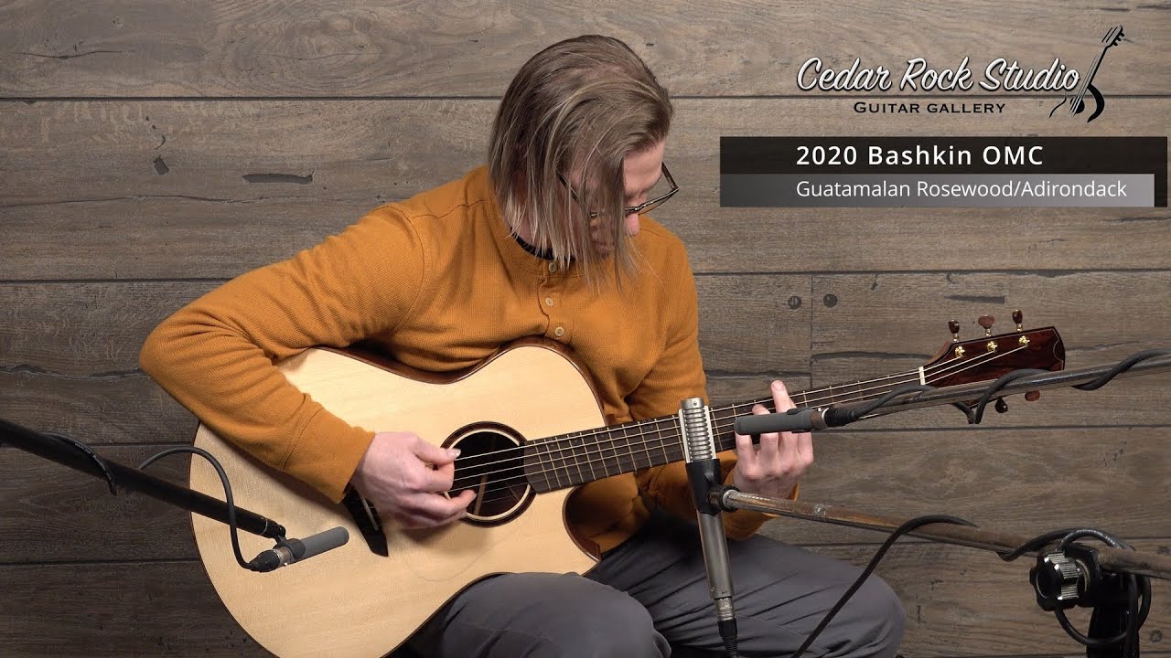 2020 Bashkin OMC (Guatemalan Rosewood/Adirondack) played by Matt Thomas