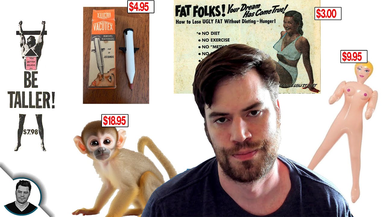 Comic Book Ads Are So WEIRD!