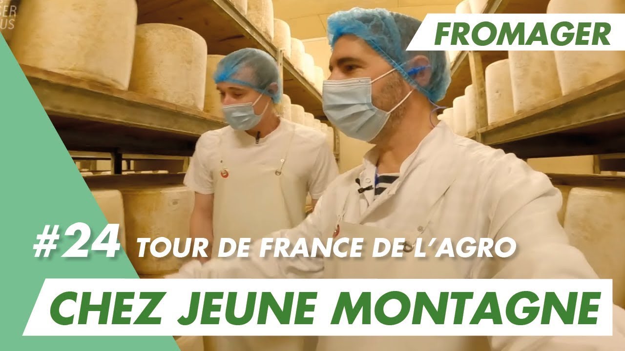 Je fabrique le Laguiole AOP avec Mickaël, fromager chez Jeune Montagne
