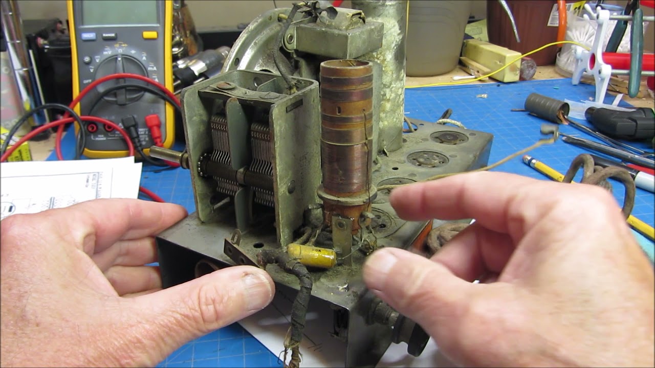 Mid 1930’s Marshall/Clinton TRF Radio Part 2 of X Disassembly and Testing