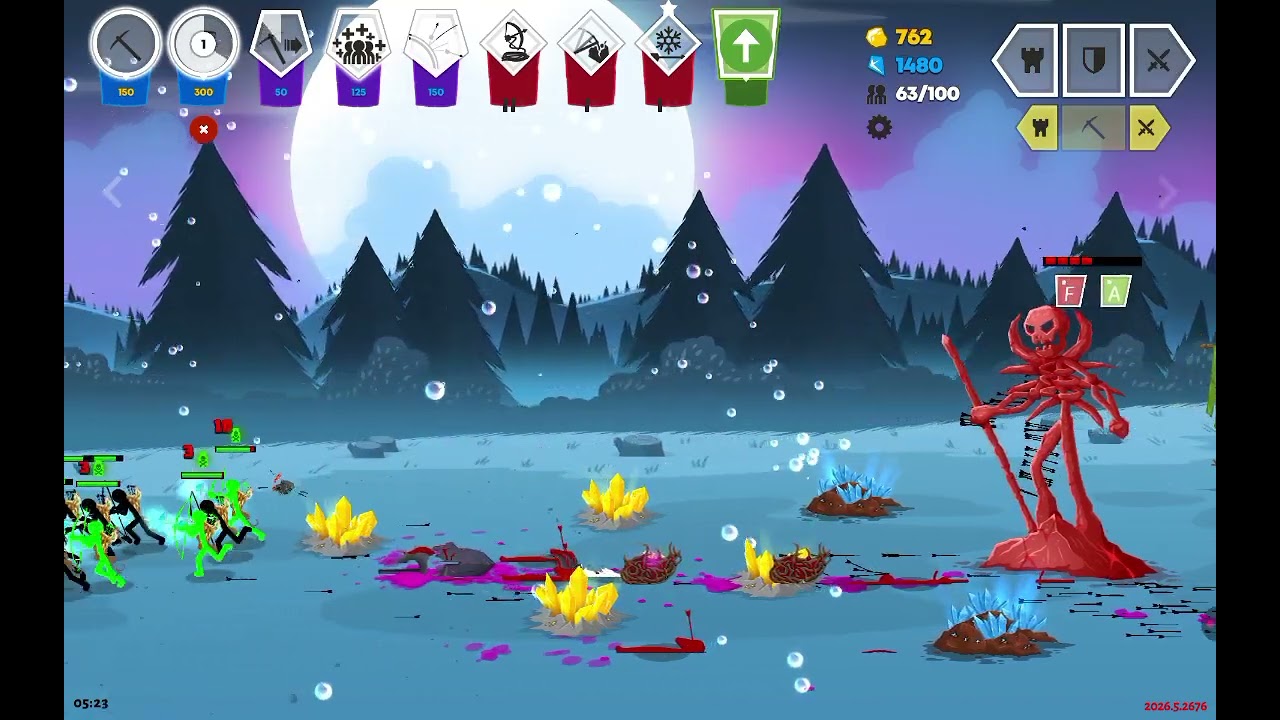 Lanjutin kampanye di stick war saga 