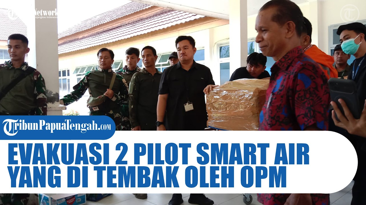 Jenazah Pilot Pesawat Smart Air yang Ditembak OPM Dievakuasi ke RSUD Mimika