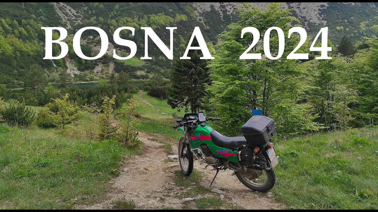 Bosna 2024 offroad 4x4 i jednou stopou motokros cestou necestou jako vandráci či na pionieri
