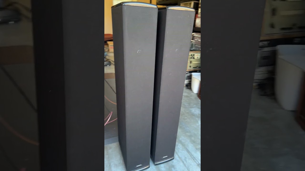 Definitive Technology BP7004 Bipolar SuperTower Speakers; Tested