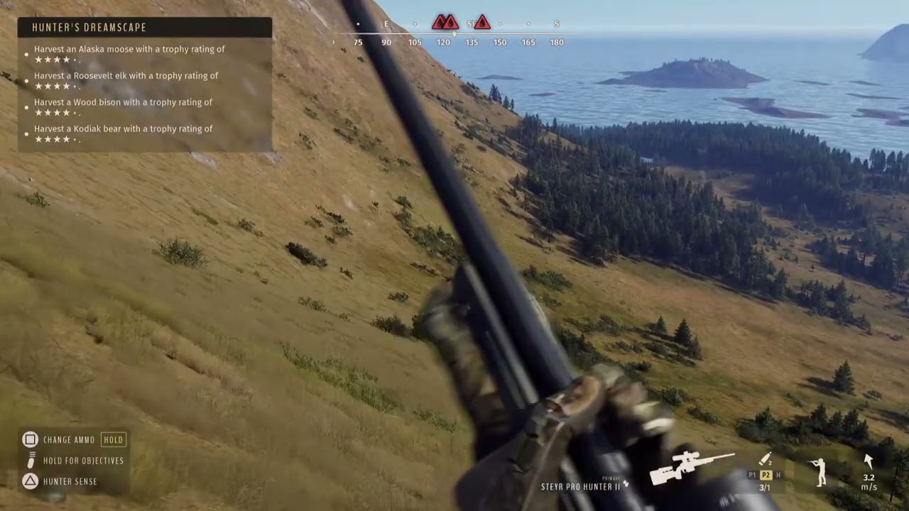 Bagged a 3 Star Caribou lying down double lung 