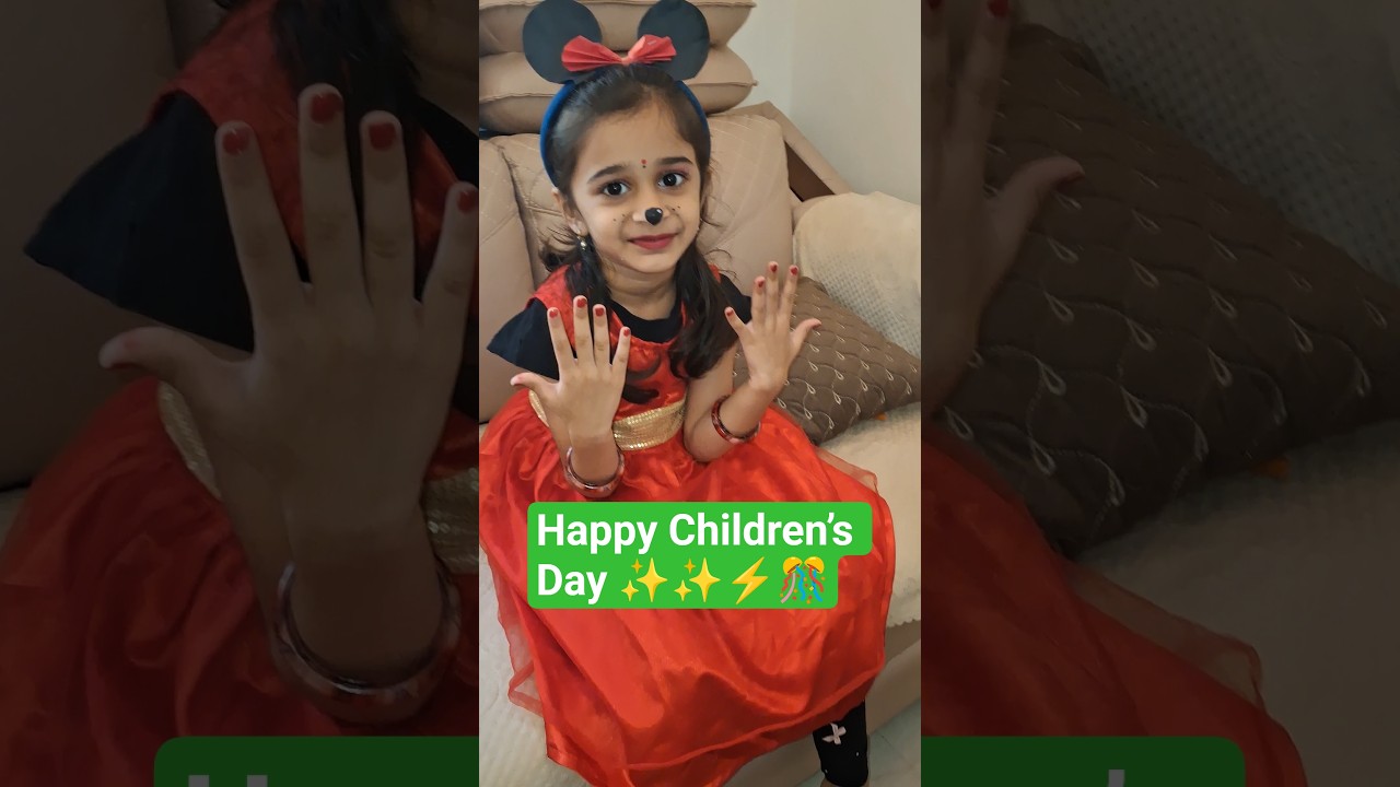 Happy Children’s day | Minnie dressup ideas