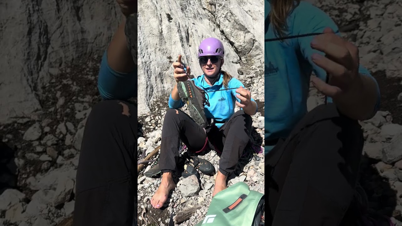 Multi-pitch Climbing: How to Never Drop Your Shoes Again