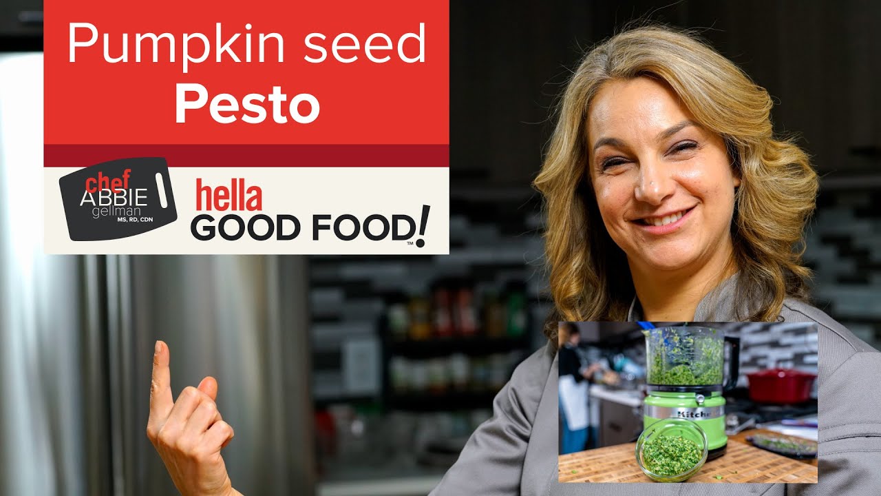 BEST PESTO 5 Minute Pumpkin Seed Pesto (EASY & Delicious)