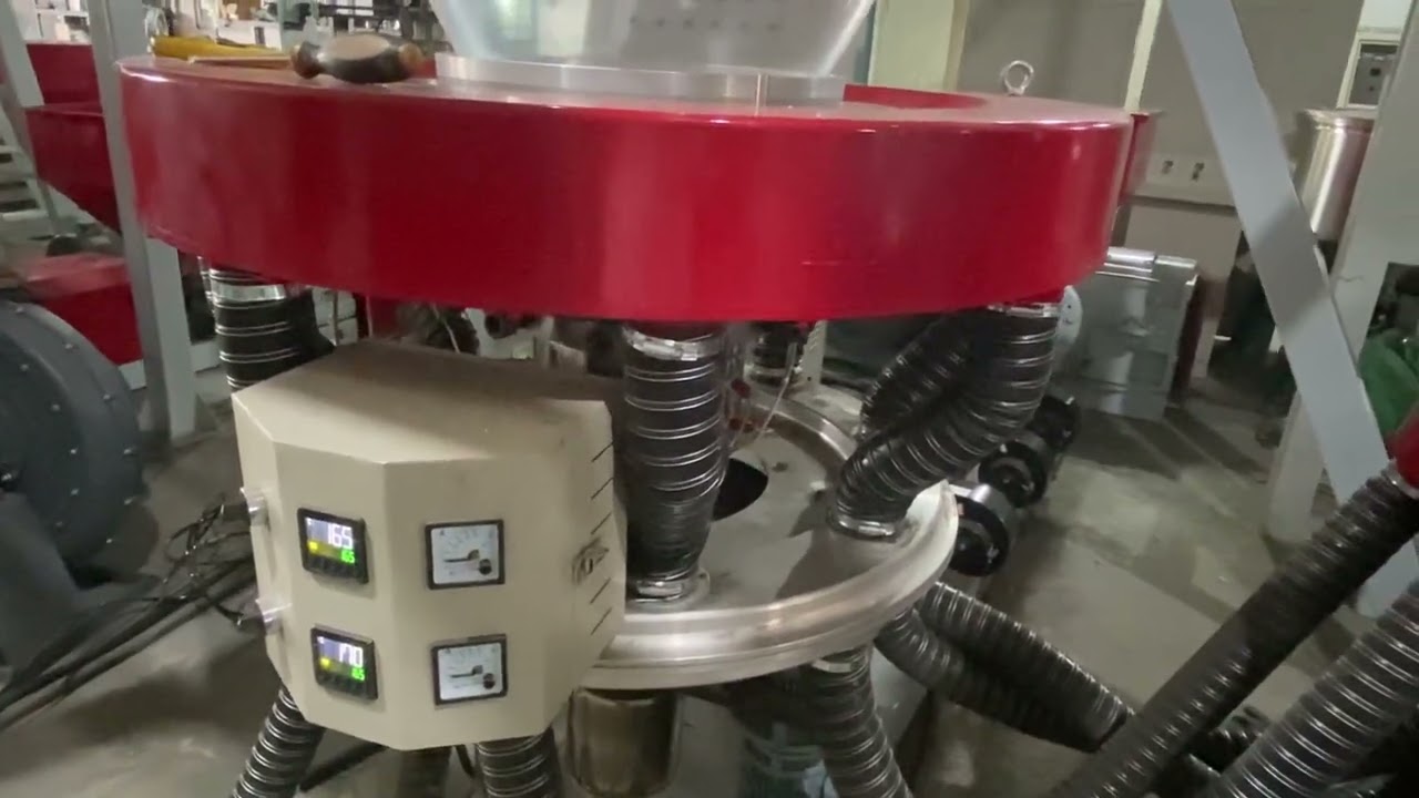 Taiwan quality film blowing machine from ruian tplast machine, big output and less consumption
