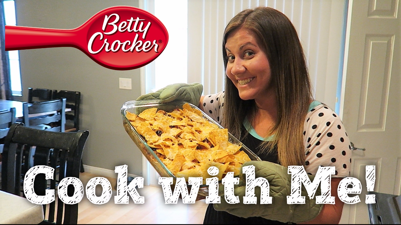 COOK WITH ME | BETTY CROCKER CHICKEN ENCHILADA CASSEROLE | GLUTEN FREE? | PHILLIPS FamBam Cook w/ Me